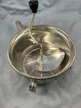 Vtg Foley Food Mill Grinder Puree Masher Applesauce Maker 7.5"